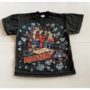 RARE-Vintage ‘93 Florida Panthers Tasmanian Devil Breaking Ice T-Shirt - Large